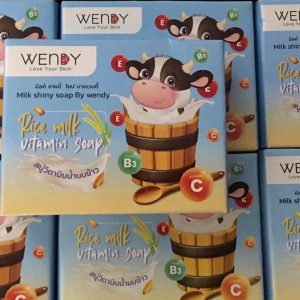 Thai Wendy Rice Milk Vitamin Soap Wendy – Love Your Skin